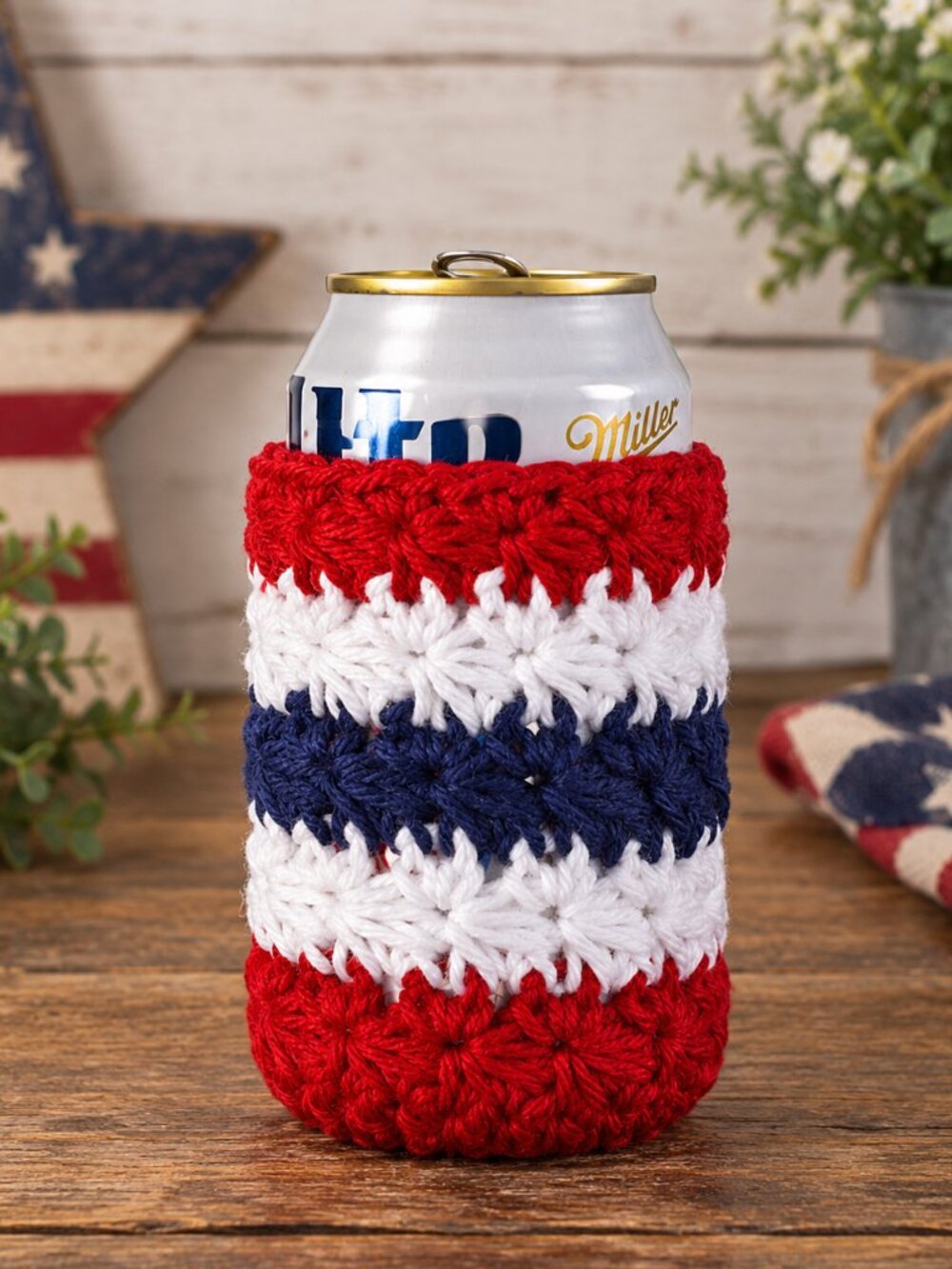 Crochet Can Koozie Set - Picture 3 of 3